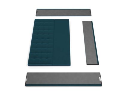 Кровать Lonax Аврора велюр Dolly-3 180х200