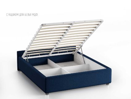 Кровать Nuvola Alba Velutto 26 (с подъемным механизмом) 200х200