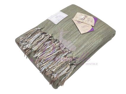 Плед Primavelle Mohair (оливковый) 130х190