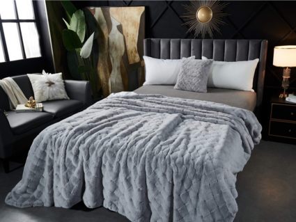 Покрывало Софи де Марко Бернард (св серое) 160х220