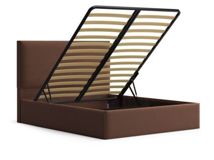 Кровать Lonax Фелиса велюр Dolly-2 (с подъемным механизмом) 120х195