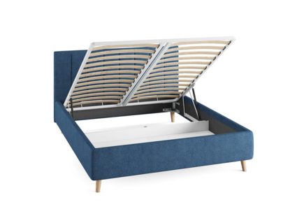 Кровать Сонум Alma Кашемир Серый (с подъемным механизмом) 180х190