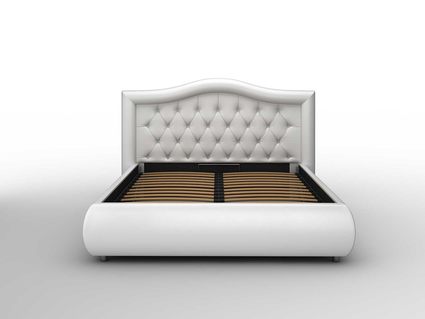 Кровать Sleeptek Premier 6 Экокожа White