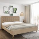 Кровать Sontelle Style Kipso Mikki beige 180х200